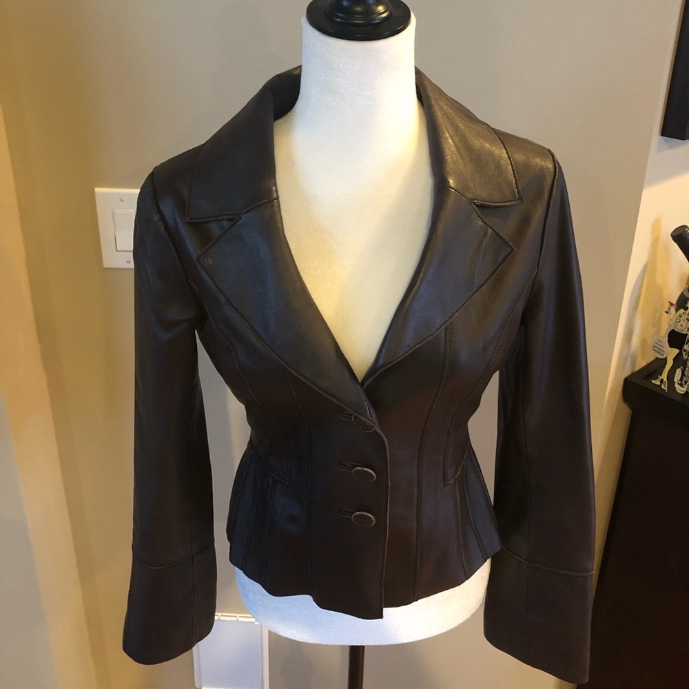 Ardent B. Genuine Leather Jacket